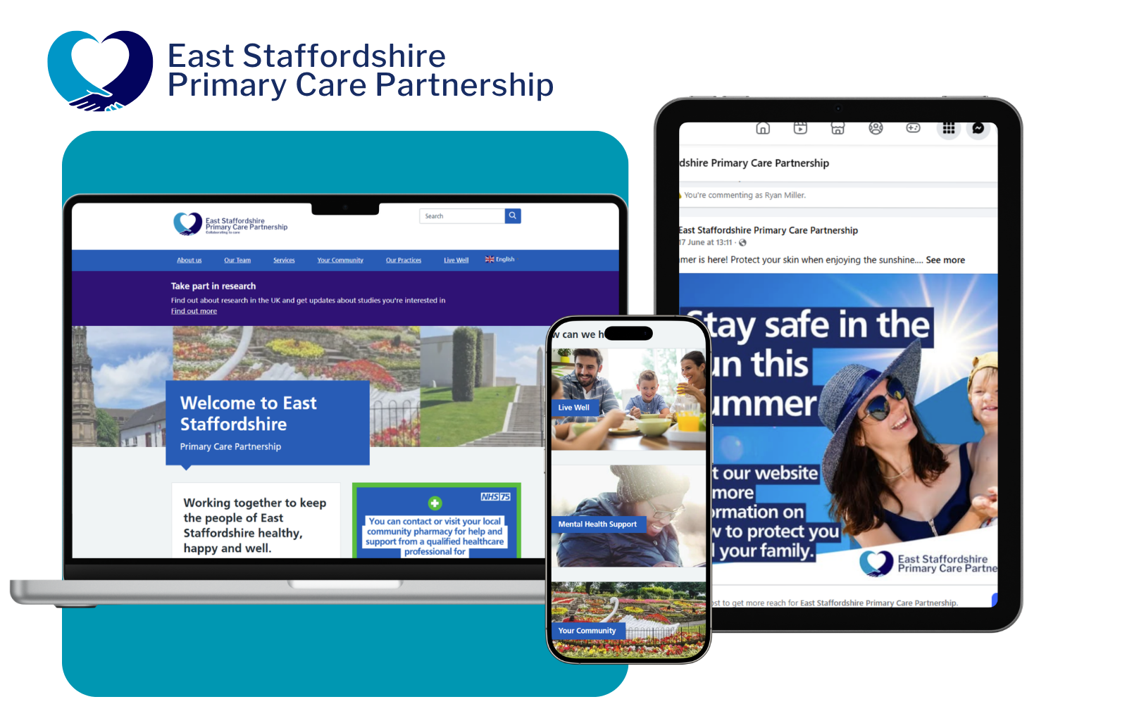 Work delivered by Simpliy Primary Care for East Staffordshire PCN