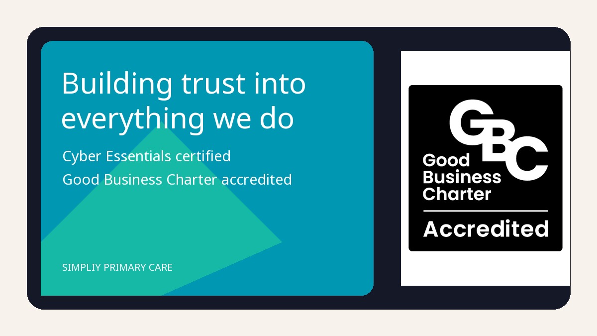 Building trust into everything we do: Cyber Essentials and Good Business Charter accredited